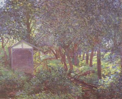 Lilla Cabot Perry Giverny Landscape,in Monet's Garden (nn02) china oil painting image